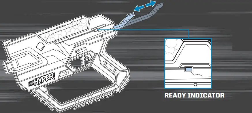 Hasbro FUEL 20 Nerf Hyper Fuel 20 Blaster - FIRE TIRER 3