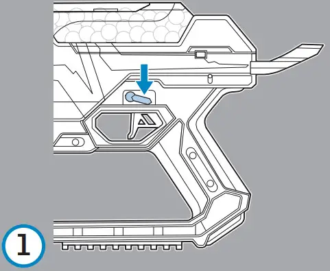 Hasbro FUEL 20 Nerf Hyper Fuel 20 Blaster - LOAD CHARGER