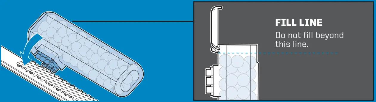 Hasbro FUEL 20 Nerf Hyper Fuel 20 Blaster - TACTICAL RAILS