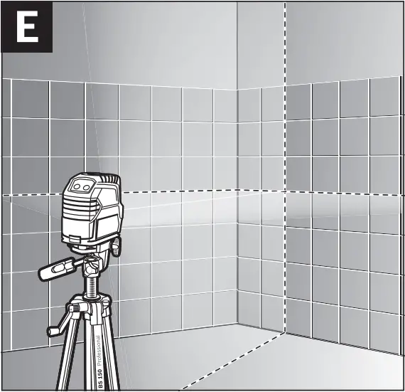 BOSCH GLL 2-10 - Fig. E