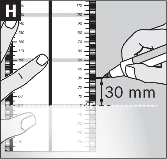 BOSCH GLL 2-10 - Fig. H
