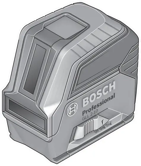 BOSCH GLL 2-10 Professional Multi Line Laser Self Levelling
