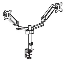 V I V O DESK-V102E Black Electric Single Motor Desk Frame - icon 11
