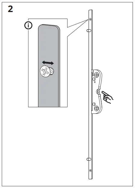 IKEA VARMBLIXT LED Wall Light - Fig 2