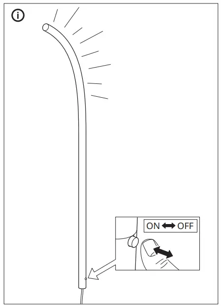 IKEA VARMBLIXT LED Wall Light - Fig 5