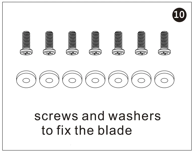 Attaching Fan Blades