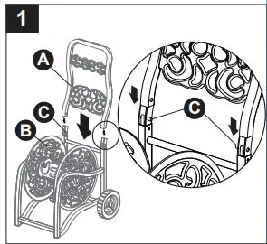 Style-SELECTIONS-SGY-GAR4-200-Ft-Capacity-Portable-Hose-Reel-Cart-fig 2