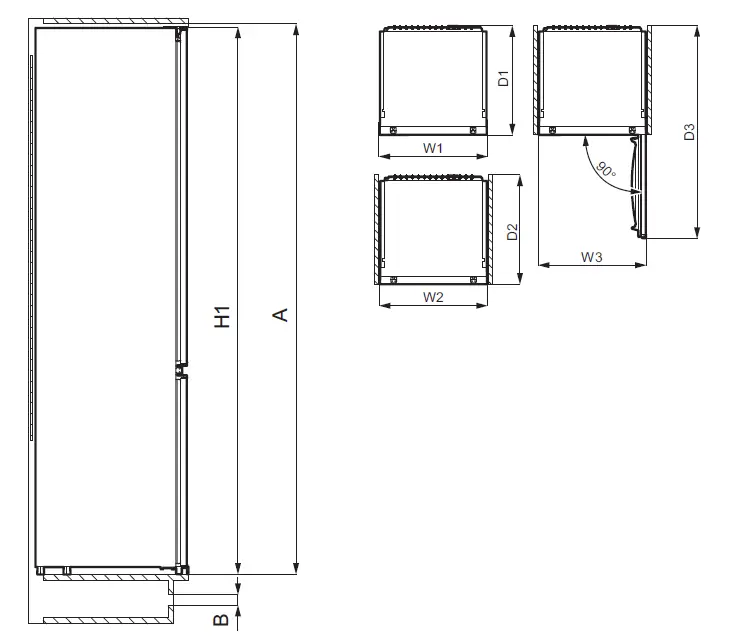 AEG-AIK2405R-Fridge-Freezer-fig-3