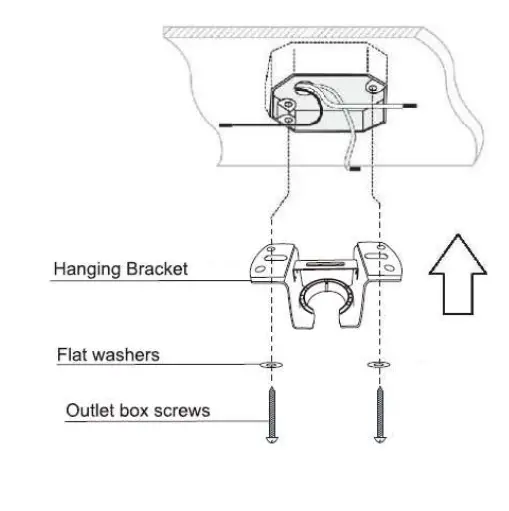 Assembly – Standard Ceiling Mount