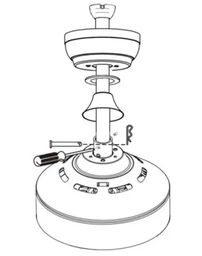 Assembly – Hanging the Fan