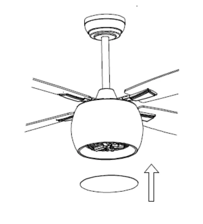 Installation – Blade and Light Kit