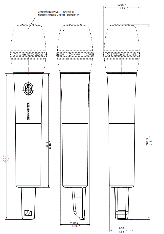 SENNHEISER EW-D 835-S Evolution Wireless Digital-fig3