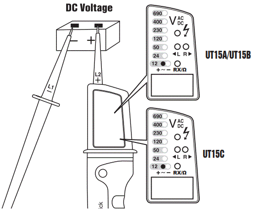 UNI-T UT15A Voltage Indicator-FIG3