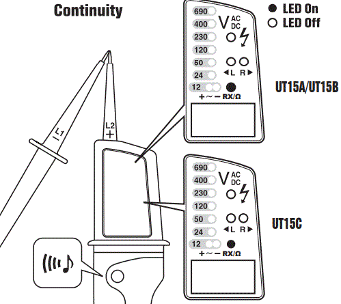 UNI-T UT15A Voltage Indicator-FIG5