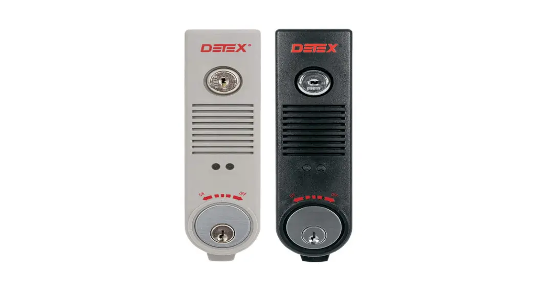 Detex Eax-500 Exit Alarm Instruction Manual