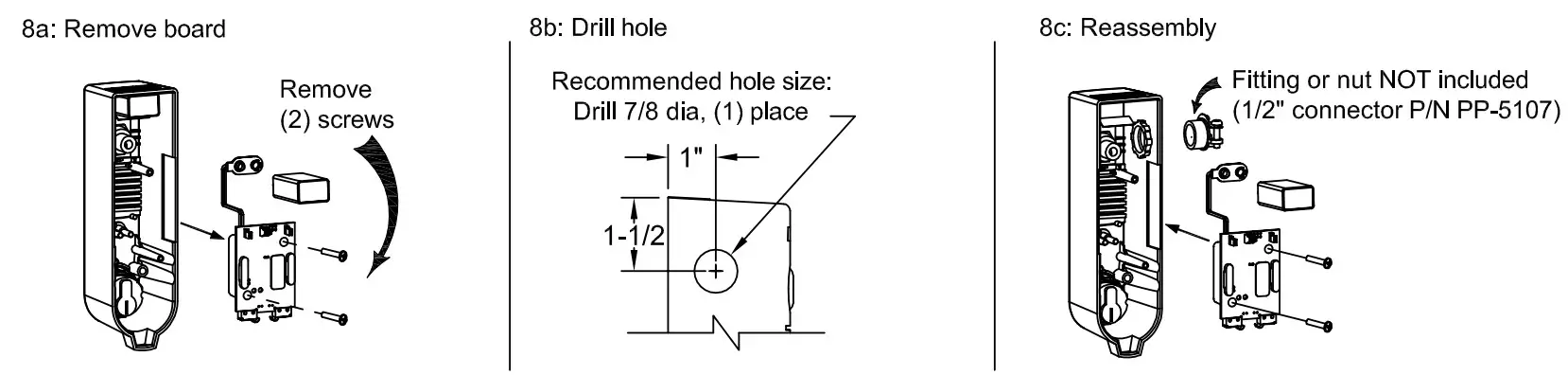 DETEX EAX-500 Exit Alarm - step 12