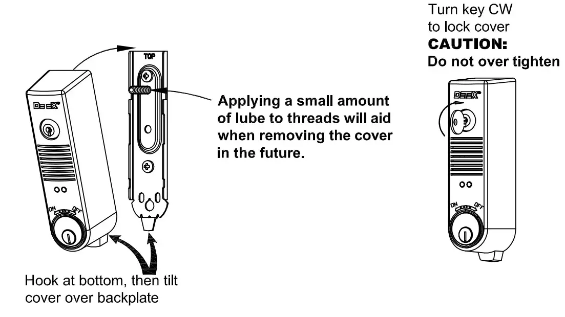 DETEX EAX-500 Exit Alarm - step 16