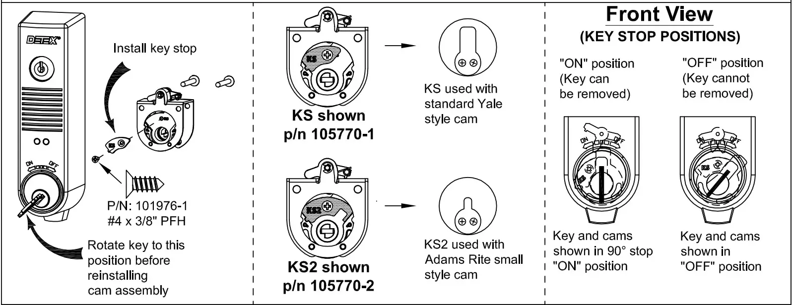 DETEX EAX-500 Exit Alarm - step 17