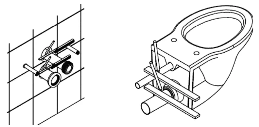 better bathrooms BeBa 28672 Frame and Chrome Flush Plate - Cilp 11