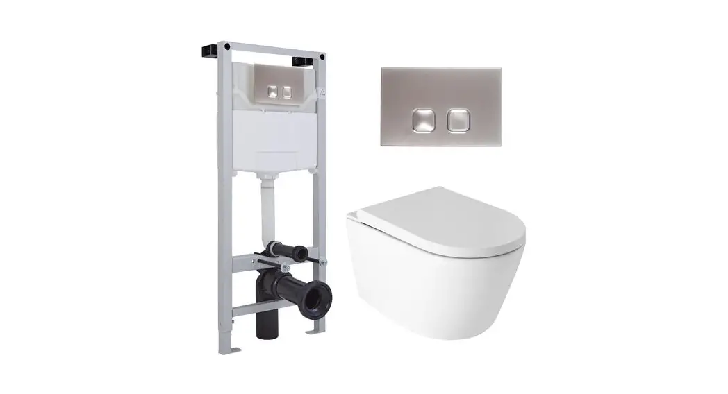 Better Bathrooms Beba-28672 Frame And Chrome Flush Plate User Manual