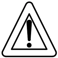 Warning icon