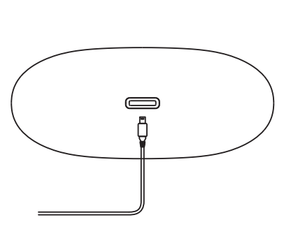 aiwa Prodigy Clear TWS Earphones with Charging Case - Charging the Case