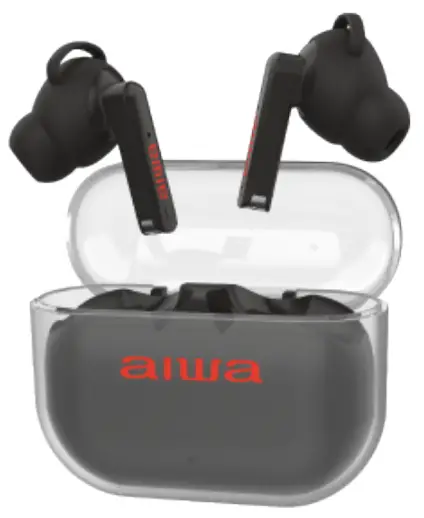 aiwa Prodigy Clear TWS Earphones with Charging Case