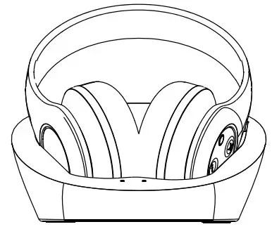 INSIGNIA NS-WHP314 2.4 GHz Digital Wireless Stereo Headphones - Headphones