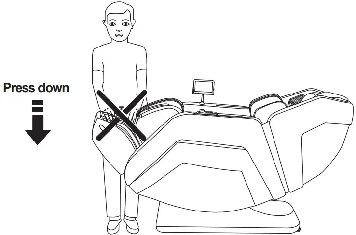 BELLA BL-H530 Massage Chair - assembly 11
