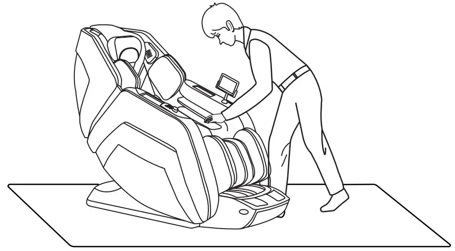 BELLA BL-H530 Massage Chair - assembly 12