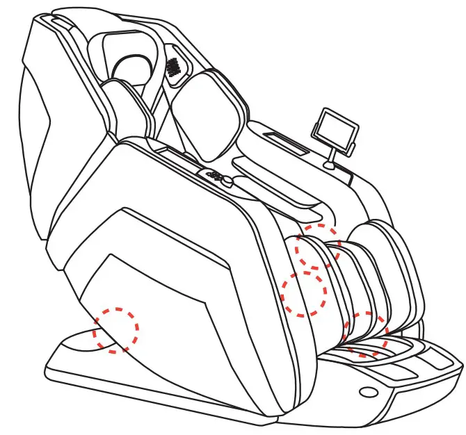 BELLA BL-H530 Massage Chair - assembly 2
