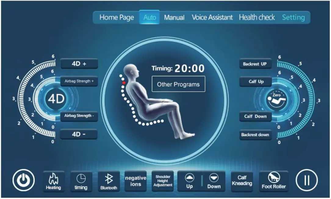 BELLA BL-H530 Massage Chair - assembly 29