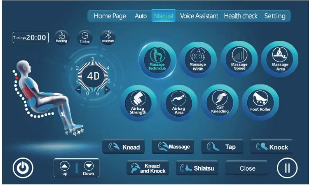 BELLA BL-H530 Massage Chair - assembly 31