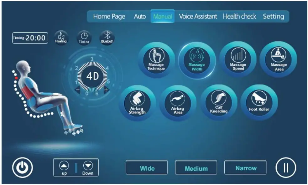 BELLA BL-H530 Massage Chair - assembly 32