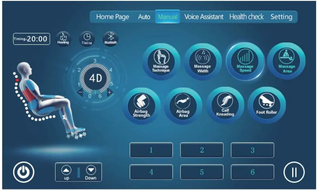 BELLA BL-H530 Massage Chair - assembly 33