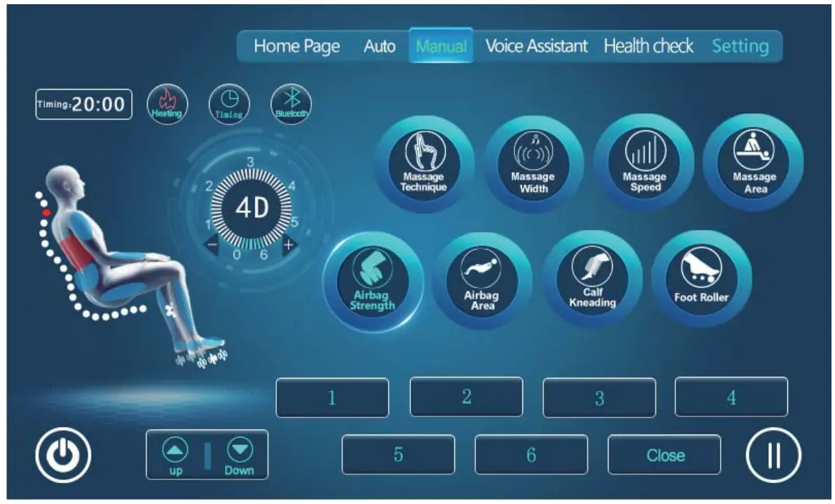 BELLA BL-H530 Massage Chair - assembly 35