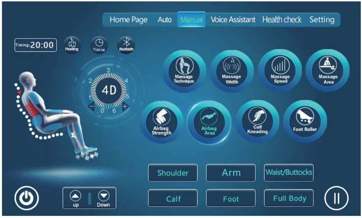 BELLA BL-H530 Massage Chair - assembly 36