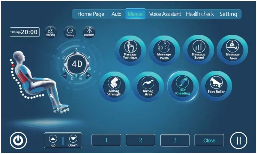 BELLA BL-H530 Massage Chair - assembly 37