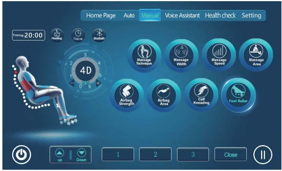 BELLA BL-H530 Massage Chair - assembly 38