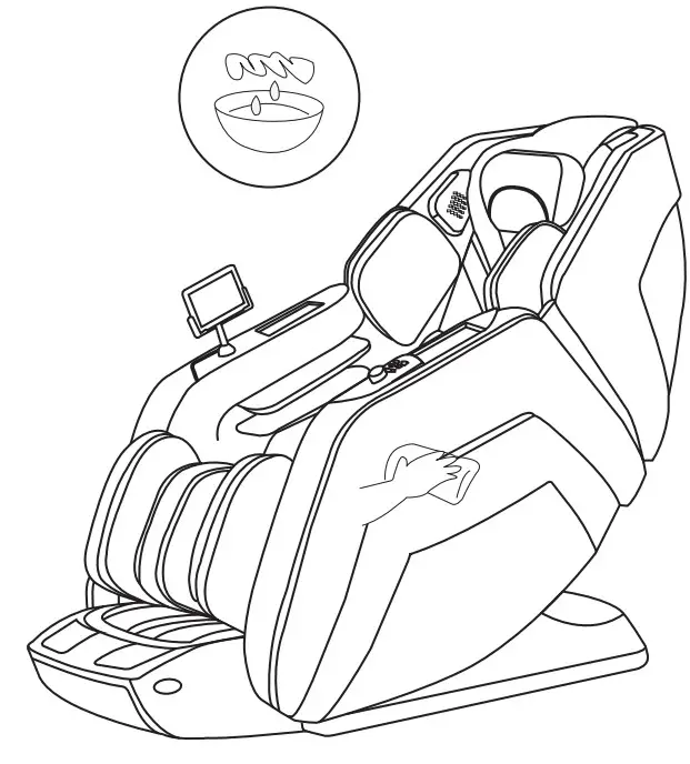 BELLA BL-H530 Massage Chair - assembly 48