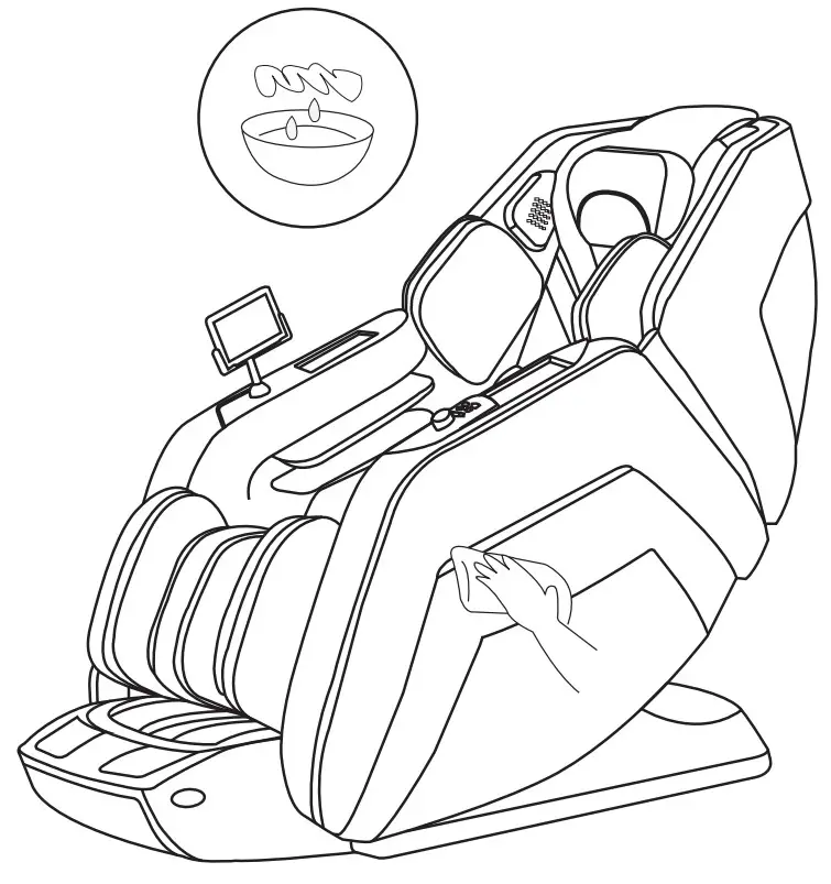 BELLA BL-H530 Massage Chair - assembly 50