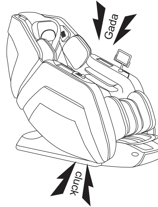 BELLA BL-H530 Massage Chair - assembly 51
