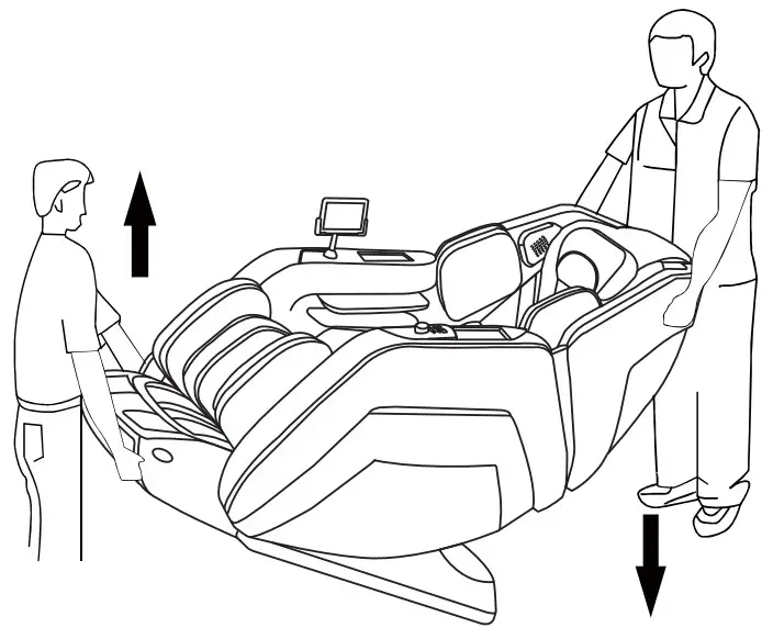 BELLA BL-H530 Massage Chair - assembly 8