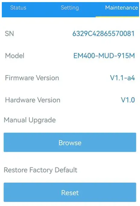 Milesight EM400-MUD Multifunctional Ultrasonic Distance Sensor-fig-20