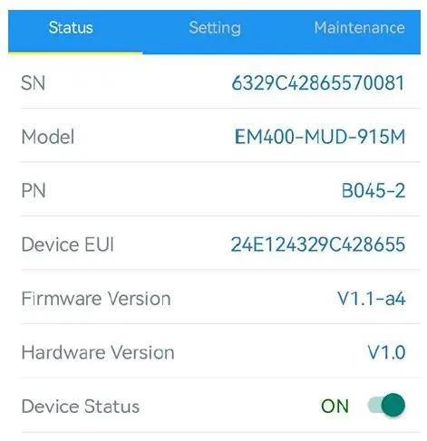 Milesight EM400-MUD Multifunctional Ultrasonic Distance Sensor-fig-7