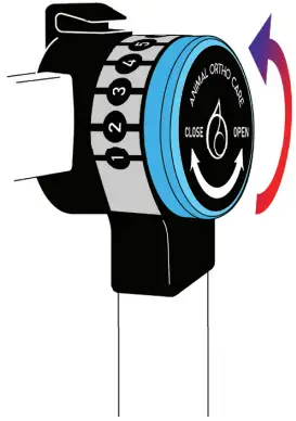 Animal Ortho Care Haute Wheels Dog Wheelchair - FRAME 1