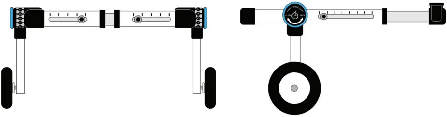Animal Ortho Care Haute Wheels Dog Wheelchair - Medium and Smaller