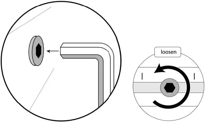 Animal Ortho Care Haute Wheels Dog Wheelchair - included hex key
