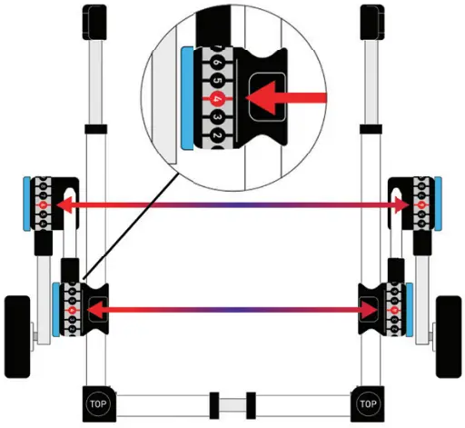 Animal OrAnimal Ortho Care Haute Wheels Dog Wheelchair - knobs completelytho Care Haute Wheels Dog Wheelchair - knobs completely