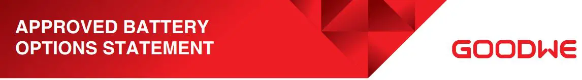 GOODWE LX S7.5-H Battery Owner's Manual